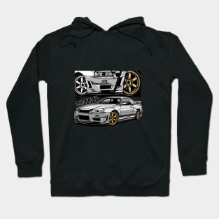 Skyline R Generation R34 Hoodie